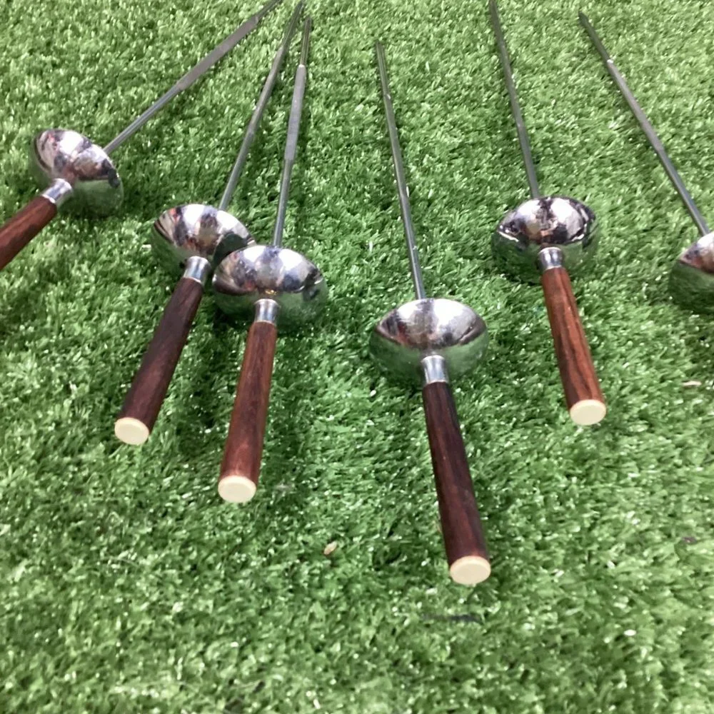COPY - Vintage Sword Skewers Stainless Steel & Wood